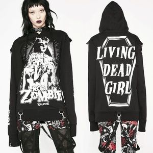 RobZombie Living Dead Girl bondage hoodie Killstar